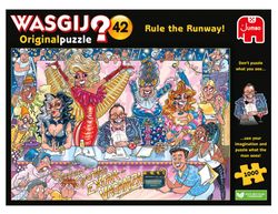 Wasgij Original 42 Rule The Runway Puslespill 1000 brikker, Jumbo