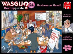 Wasgij Destiny 24 Business As Usual! Pussel 1000 bitar, Jumbo