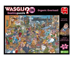 Wasgij Destiny 26 - Organic Overload 1000 bitar, Jumbo