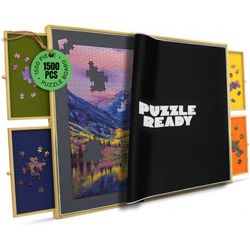 Puzzle Ready - Träpusselbräda, 1500 bitar