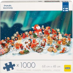 Mauri Kunnas jul - pussel, 1000 bitar