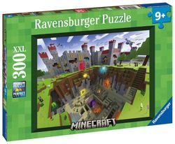 Ravensburger Minecraft Cutaway Pussel 300 bitar XXL