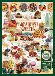 Puslespill Breakfast Sweets 1000 brikker, Cobble Hill