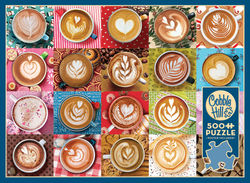 Puslespill Love You A Latte 500 brikker, Cobble Hill