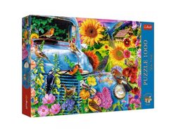 Trefl Pussel 1000 element Premium Plus Kvalitet Rural Idyll: Sjungande fåglar