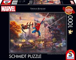 Marvel Spiderman Puslespill 1000 brikker Schmidt