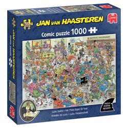 Jan Van Haasteren Puzzle Championship Ludo Battle Pussel 1000 bitar