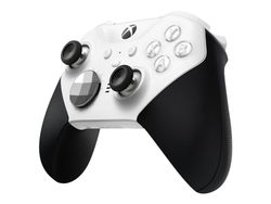 Microsoft Xbox Elite Wireless Controller Series 2 - Core - Håndkonsoll - trådløs - Bluetooth - hvit - for PC, Microsoft Xbox Series S, Microsoft Xbox