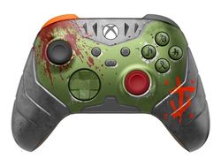 Microsoft Xbox Wireless Controller - DOOM: The Dark Ages Limited Edition - håndkonsoll - trådløs - Bluetooth - rød, grønn, grå - for PC, Microsoft Xb