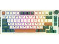 Royal Kludge tastatur Royal Kludge RKH81 RGB mekanisk tastatur, Sky cyan bryter (grønn)
