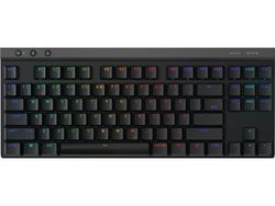Logitech G G515 - Tastatur - LIGHTSPEED - TKL - bakgrunnsbelyst - trådløs - 2.4 GHz, Bluetooth, USB - svart