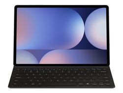 Samsung EF-DX920 - Tastatur og folioveske (bokomslag) - slank, AI-tast - trådløs - POGO pin, Bluetooth - svart tastatur, svart boks - for Galaxy Tab