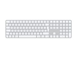 Apple Magic Keyboard with Touch ID and Numeric Keypad - Tastatur - USB-C - trådløs - Bluetooth - Svensk - hvite taster