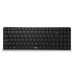 Rapoo Tangentbord Mm Slim Svart E9100m