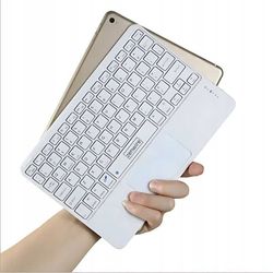 Hvidt Bluetooth-touchpad-tastatur WLK-619