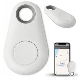 Bluetooth-nøglefinder | Nøgle- og telefonfinder med signalsender hvid