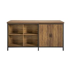 SoBuy Köksö med förvaring 170x60x89cm – Industristil sideboard, barbord & skänk | Platsbesparande KNL01-F