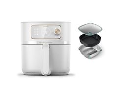 Philips 7000-serien HD9876/25 Single 8,3 l Autonom 2200 Watt varmluftfryser Hvit