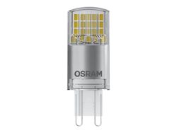 OSRAM PIN - LED-lyspære - form: T20 - klar finish - G9 - 3.5 W (ekvivalent 32 W) - klasse A++ - varmt hvitt lys - 2700 K
