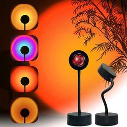 LED Solnedgång / Projektorlampa, bordslampa, bluetooth, fjärrkontroll