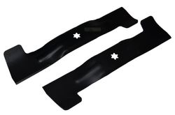 2 x 46,7CM gräsklippare kniv för 125/92, 135/92, 155/92, 160/92, 180/92 MTD LUX BLACK