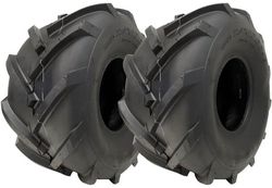 20x10.00-8 Open Centre Däck Cleated Rotovator Lug Plant Wanda P328 (uppsättning om 2)