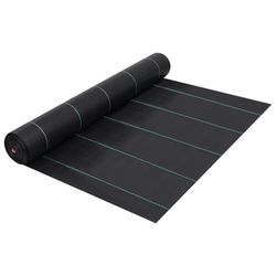 Ogräsmatta svart 1x100 m PP