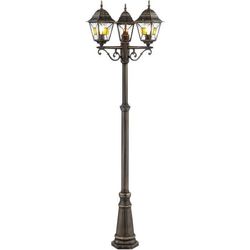 Janel utomhuslampa, dore svart, e27 max 3x60w, glödlampa ingår inte