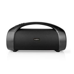 Bluetooth® Party Boombox | 6 timer | 2.0 | 50 W | Media avspilling: AUX / USB | IPX5 | Linkable | Bære håndtak | Party lys | Sort
