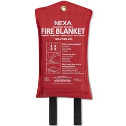 FB-180 RM Brannteppe Silikon Rød 120x180 cm
