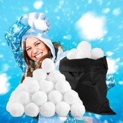 Snöbollar dekoration set 50 st.