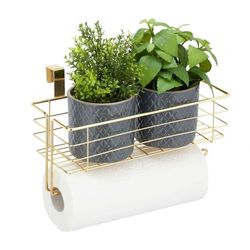 Hengende kurv med holder for tørkepapir