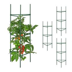 Plantestøttesett på 4 90 cm