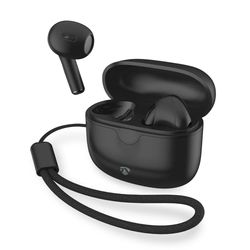 Fullt Trådløse hodetelefoner | Bluetooth® | Maksimal batteritid: 16 timer | Touch kontroll | Ladeboks | Trådløs ladeetui | Innebygd mikrofon | Stemmes