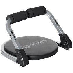 Magetrener Sammenleggbar Multi-Trener Treningsapparat Med Pute Høydejusterbar Magetrening For Hjemmet Maks 120 Kg, Stål 55 X 42 X 11-32 Cm