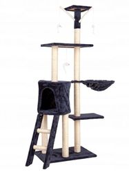 Kattetræ kradsestolpe 138cm XL Grå