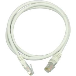 DELTACO Cat5e Nettverkskabel, 0,5m, hvit