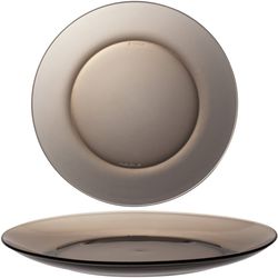 Duralex LYS SEPIA tallrik brun 235 x 20 mm - set om 6 st.