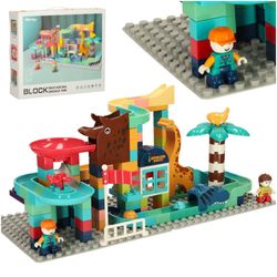 Kreative blokker ballbane dinosaurpark 147sz