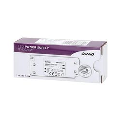 LED strömförsörjning 15W 12V DC IP20 - OR-ZL-1612