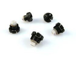 LED-lampe Diode Neo Wedge T3 Green 5-pakning