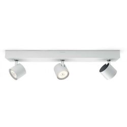 Philips Star WarmGlow LED -spotbelysning, 3 x 4,5 W, hvid