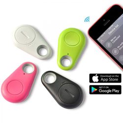 iTag Bluetooth Nøkkelfinner Keyfinder BT 4.0 - svart