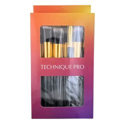 Technique PRO® 10 stk sminkebørster - Gold Edition