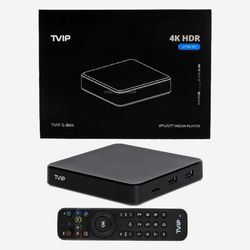 TVIP S-Box 605 SE HD Box Android o Linux 4K Med WiFi 2,4/5 GHz