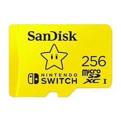 SANDISK Extreme 256GB microSDXC minneskort för Nintendo Switch - V30/U3/C10/R100/W90