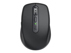 Logitech MX Anywhere 3S for Business - Mus - høyrehendt - optisk - 6 knapper - trådløs - Bluetooth - Logitech Logi Bolt USB-mottaker - grafitt