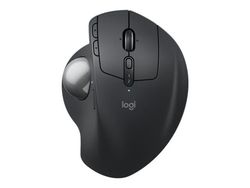 Logitech Ergo Series MX Ergo S - Styrekule - ergonomisk - avansert - optisk - 8 knapper - trådløs - Bluetooth, 2.4 GHz - Logitech Logi Bolt USB-motta