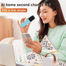 Bærbar Bluetooth Karaoke højttaler med 2 trådløs mikrofon