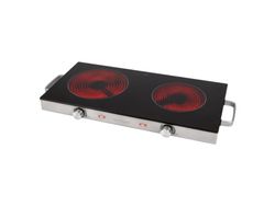 ProfiCook infrarød dobbel kokeplate PC-DKP 1211 (rustfritt stål) (501211)